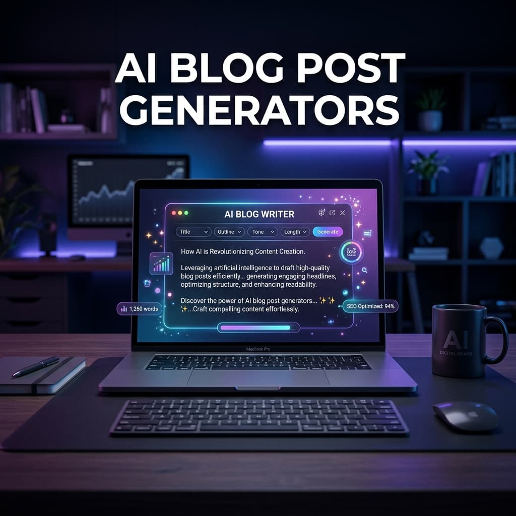7 Best AI Blog Post Generators for 2026: Rank Higher, Write Faster 1